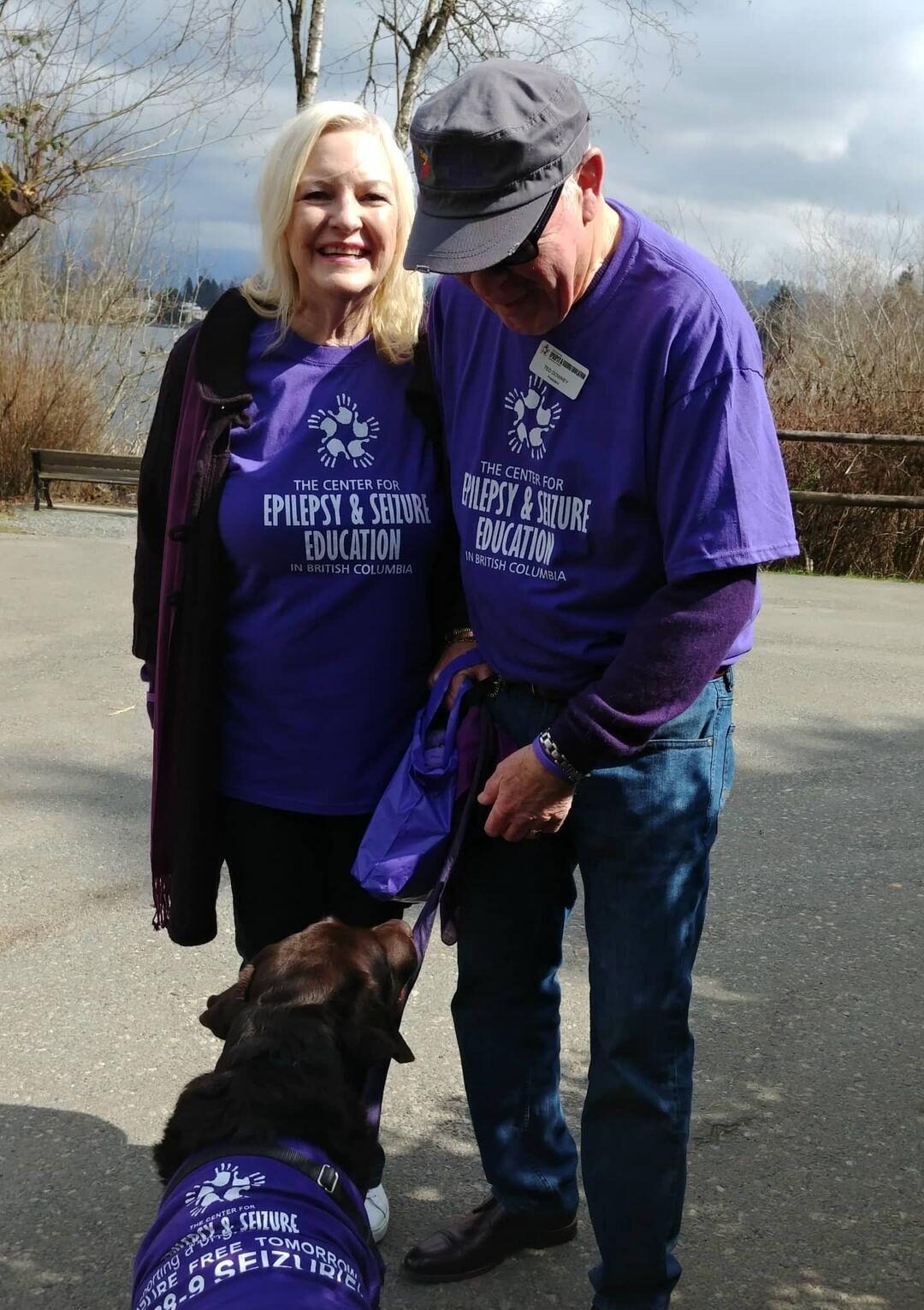 Purple Day 2021 - Ted and Janice