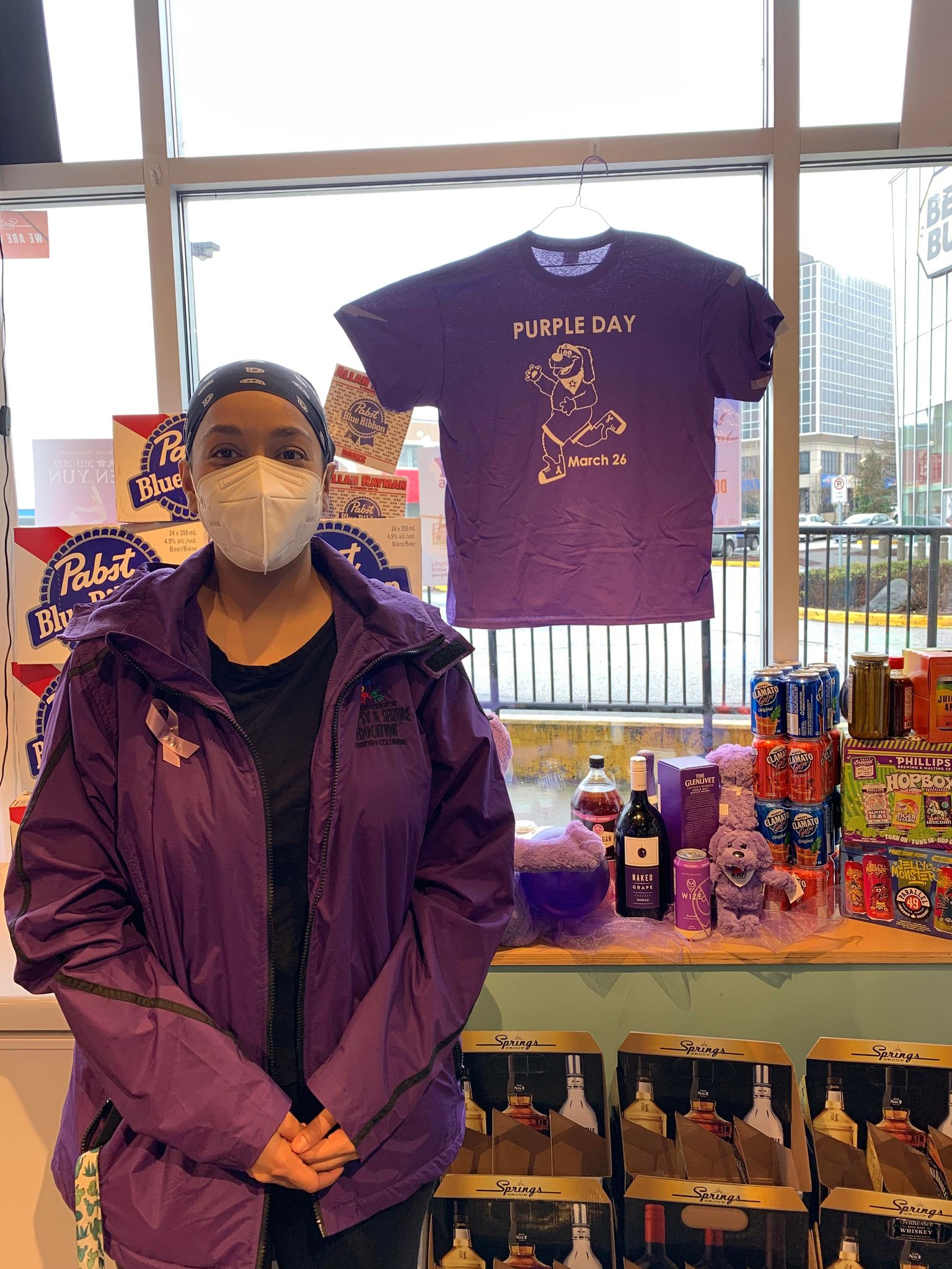 Purple Day 2022 supporter photo