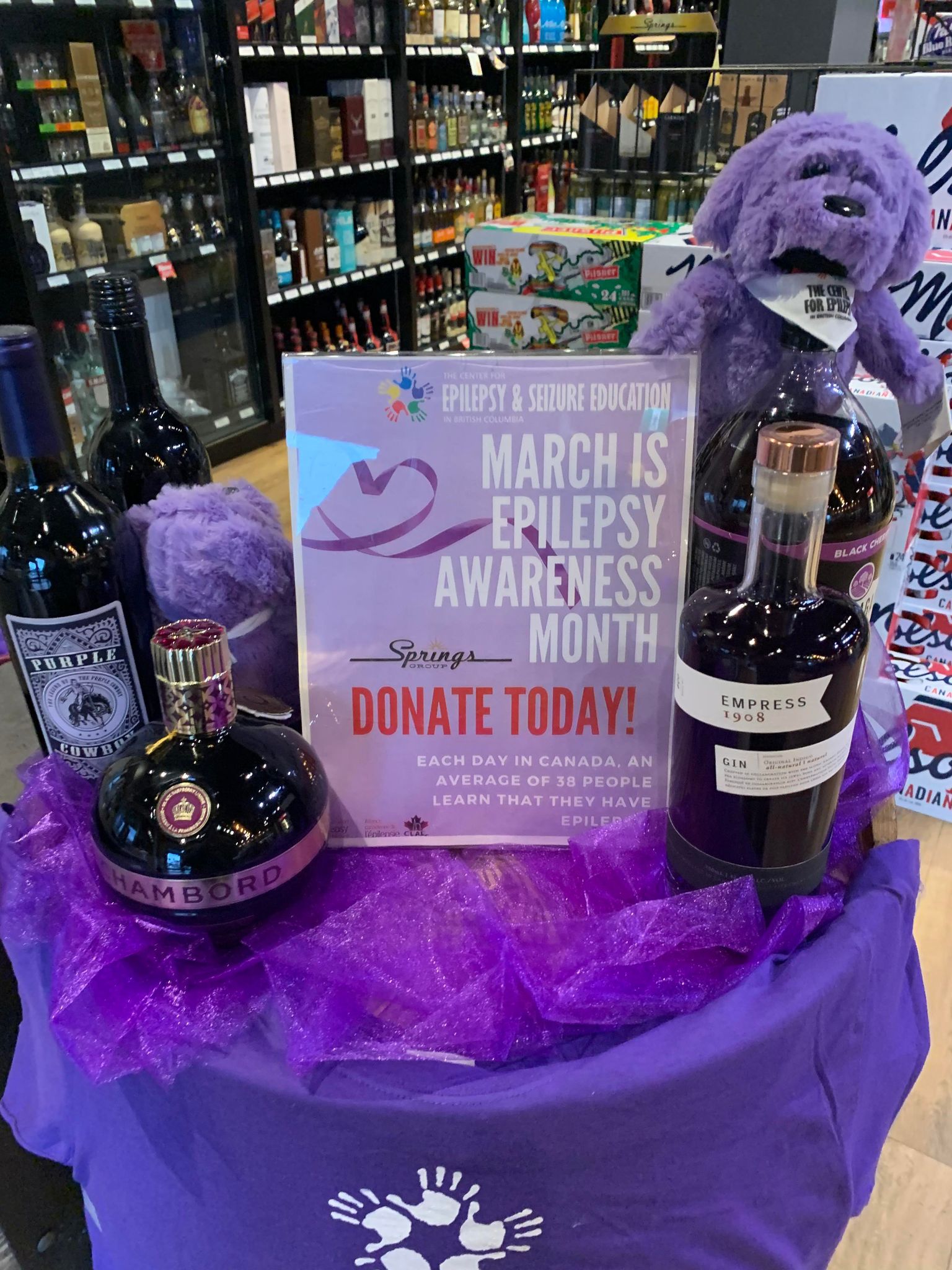 Purple Day 2022 supporter photo