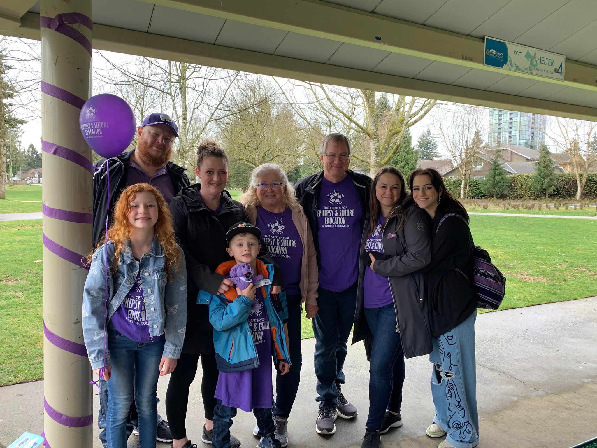 Purple Day 2022 supporter photo