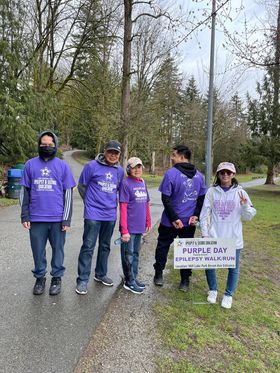 Purple Day 2022 supporter photo