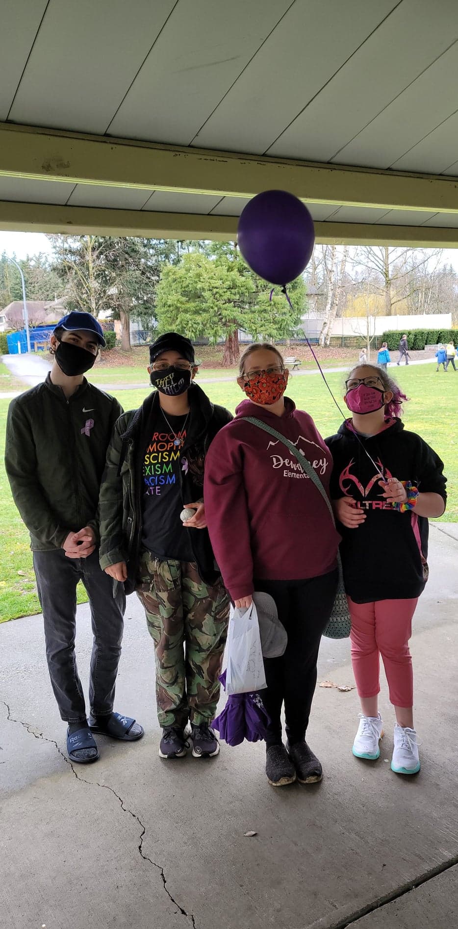 Purple Day 2022 supporter photo