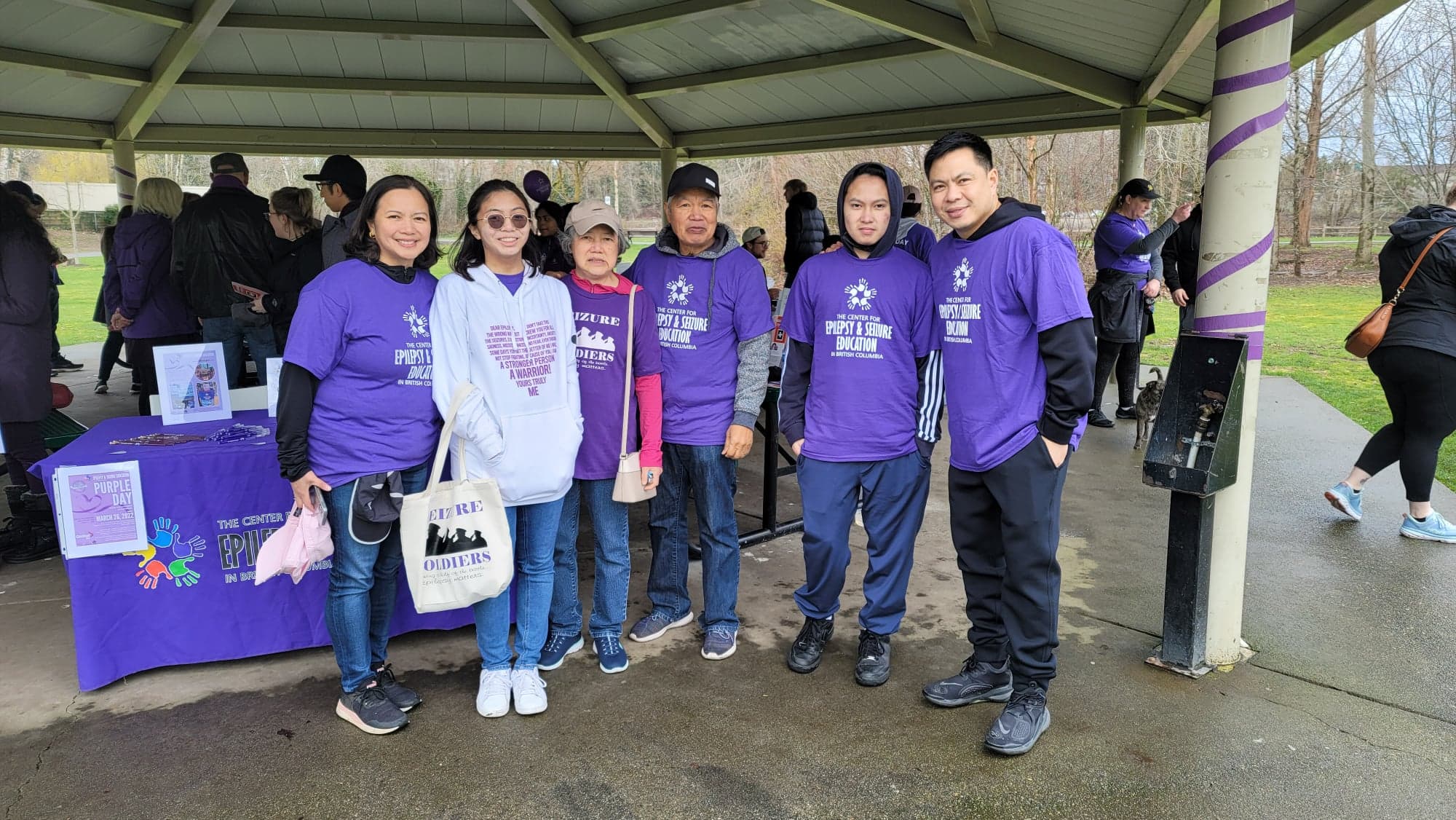 Purple Day 2022 supporter photo